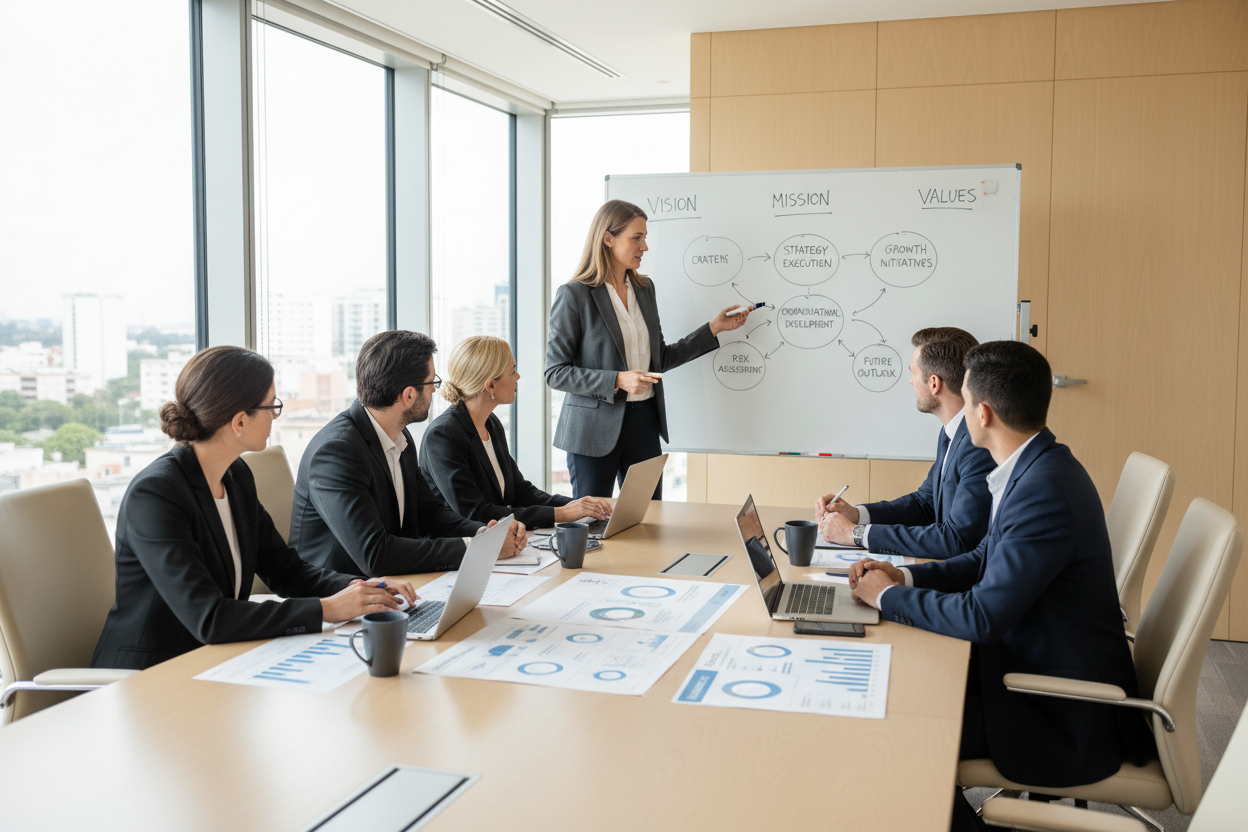 Maximera styrelsens potential genom strategisk coaching och tydligt ledarskap