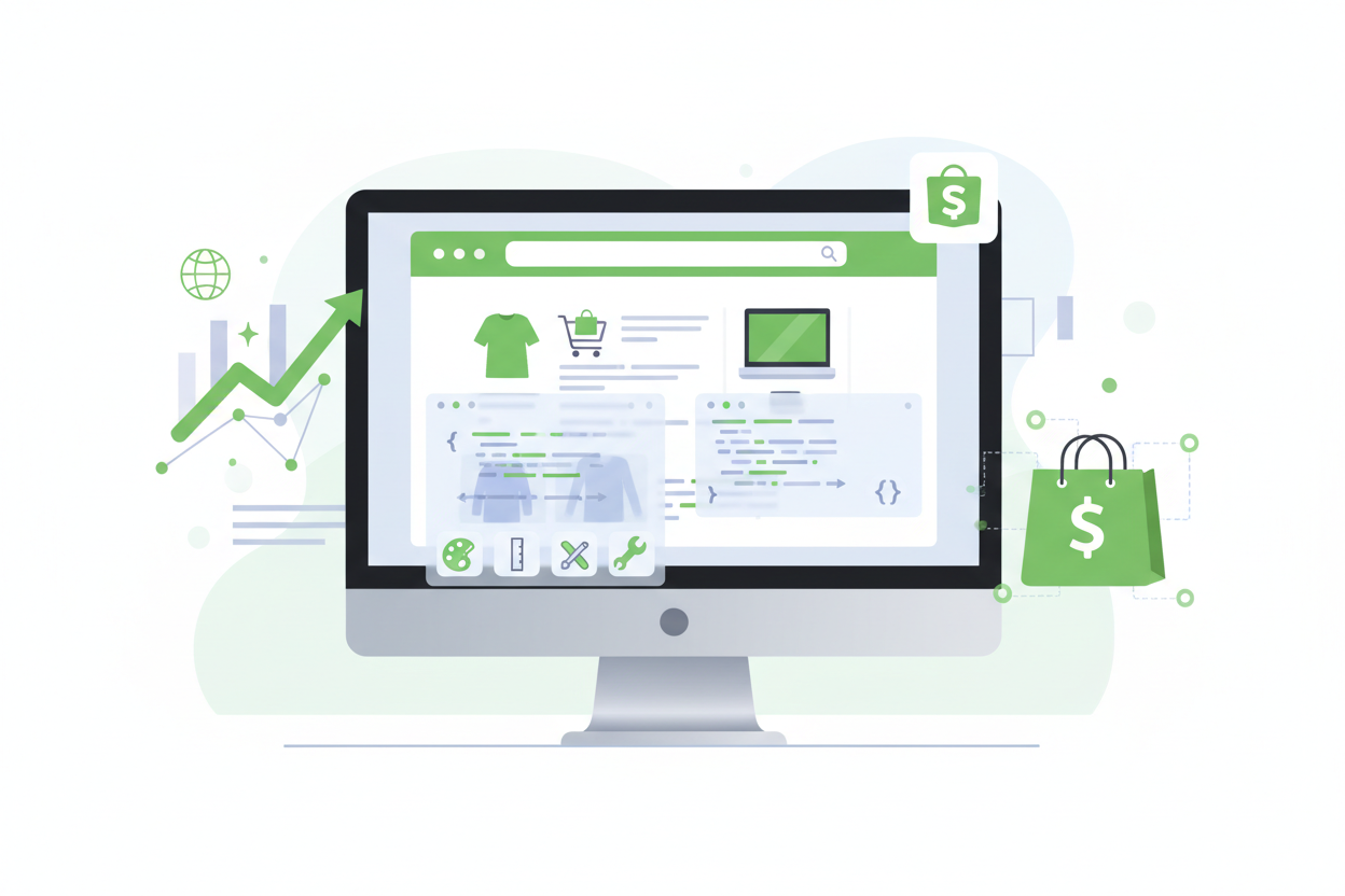 Konsult hos Billsund Consulting som optimerar en modern webbshop för ökad försäljning